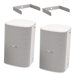 2x Bose DM6SE White Surface Mount Premium Loudspeaker 6.5" inc mounts * B-STOCK*