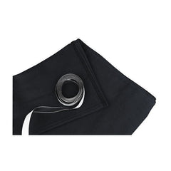 Showgear Stageskirt 600 (w) x 20 (h) cm black Stagemolton 320 g/m2