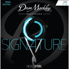 Dean Markley Nickelsteel Electric Guitar Strings  Jazz 12-54