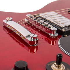 Vintage Vs6 Guitar - Cherry Red