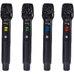 Citronic TU4 Quad UHF Wireless Microphone System Handheld