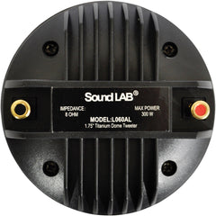 Tournevis à compression à visser Soundlab Titanium avec gorge de 1"