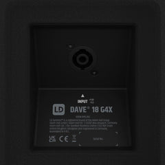 LD Systems DAVE 18 G4X Kompaktes 2.1-PA-System mit eigener Stromversorgung