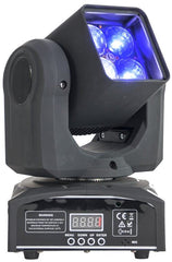 Ibiza Light LMH410Z Mini Beam RGBW LED Moving Head With Zoom 10-60