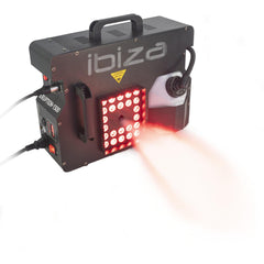 Ibiza Light  ERUPTION-1500 DMX Vertical Fog Machine 1500W RGB LED CO2 Type Effect