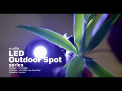 EUROLITE LED-Außenstrahler 15W RGBW mit Erdspieß
