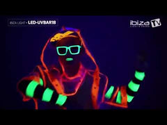 Ibiza Light LED-UVBAR18 Barre UV LED (1M)