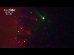 Eurolite RGBA LED DMX Starcloth Curtain (3m x 2m)