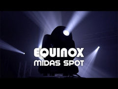 4x Equinox Midas Spot Moving Head Bundle