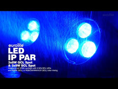 Eurolite Led Ip Par 3X9W Scl Spot