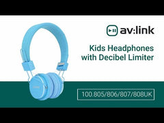 AV:Link Kinderkopfhörer mit integriertem Mikrofon