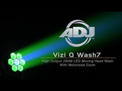 ADJ Vizi Q Wash 7 280W LED RGBW Wash Moving Head