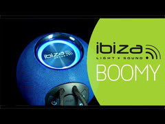 Ibiza BOOMY Powerful Small Portable Speaker Bluetooth