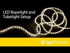 LYYT LED-Lichtschlauch, Rot, 50 m