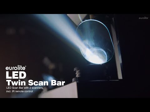 EUROLITE LED Twin Scan Bar Scanner Dual LED Lighting Effect – Simply ...