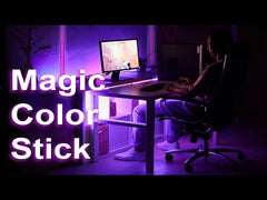 Ibiza Light MAGIC-COLOR-STICK 1.5M Black LED Lighting Tube App Control