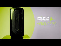 Ibiza MERCURE50 LED Party Speaker 500W Bluetooth PA System