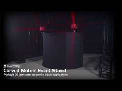 OMNITRONIC Curved Mobile Event Stand