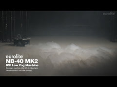 Eurolite NB-40 MK2 ICE Machine à faible brouillard Type de glace sèche effet DJ Disco