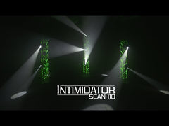 2x Chauvet Intimidator Scan 110 10W LED Mirror Scanner Effect Light DJ Disco