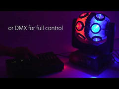 QTX MHS-150UV 150W LED Orbital UV Moving Head