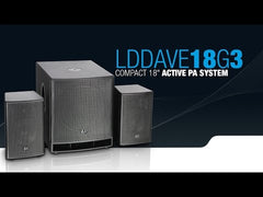 LD Systems DAVE 18 G3 Compact 18" active PA System
