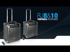 LD Systems Roadjack 8 Battery Bluetooth Loudspeaker with Mixer