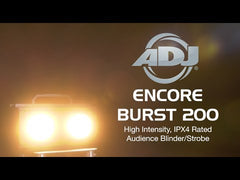 ADJ Encore Burst 200 LED Warm White 2 x 110W Audience Blinder Strobe