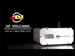 ADJ VF Volcano 750 W vertikale Nebelmaschine inkl. kabelloser Fernbedienung