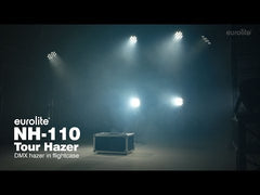 Eurolite NH-110 Tour Hazer 1000W Flightcased Haze Machine DMX Lighting