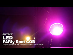 EUROLITE LED PARTy Spot COB 15W RVB
