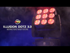 ADJ Illusion Dotz 3.3 LED Moving Head Wash