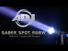 ADJ Saber Spot RGBW LED Pinspot