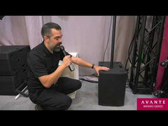 Avante Imperio Sub 210 Subwoofer-Line-Array-System der Klasse D mit 700 Watt RMS