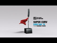 LD Systems CURV 500 TS Kompaktes Touring-Array-System