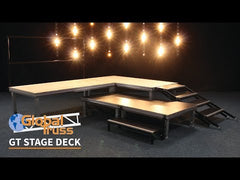 Plateforme de scène Global Truss Hexa (2 mx 1 m)