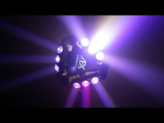 AFX 9BEAM-FX ‘SPIDER’ Light Effect Centerpiece
