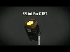 4x Chauvet EZLINK PAR Q1 BT Spot LED sans fil Bluetooth alimenté par batterie RGBA