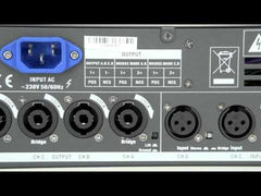 LD Systems DEEP2 4950 PA-Leistungsverstärker 4 x 810 W 4 Ohm