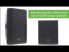 Citronic CASA-8A Active Cab 8" 200W RMS + USB/SD/BT