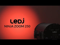 LEDJ Ninja Zoom 40W RGBW Zoom LED Par Spotlight Lighting Spot DMX Pinspot