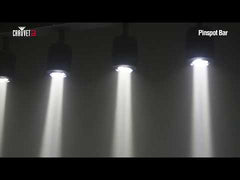 Chauvet DJ Pinspot Bar x 6 Spot Blanc Chaud