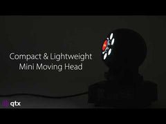 QTX MHS-100G 100W Spot Wash LED Moving Head Gobo