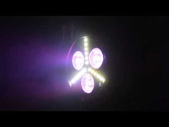 Shard Derby FX Bar LED-Beleuchtungssystem, batteriebetriebene DJ-Karaoke-Party