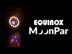 Mehrfarbiger Lichteffekt von Equinox MoonPar
