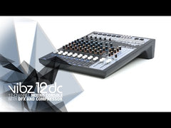 LD Systems VIBZ 12 DC 12 Channel Mixing Console with DFX and Compressor