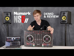 Numark NS6II MK2 Premium Contrôleur DJ Serato double USB 4 canaux 24 bits