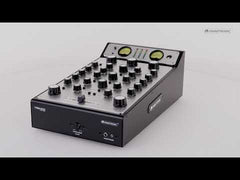 Omnitronic TRM-222 2-Channel Rotary Mixer with 3-band Frequency Isolator, VCR filter and FX Loop