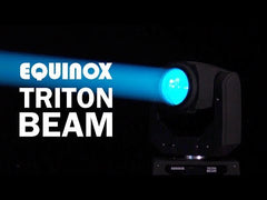 4x Equinox Triton Beam Moving Head 30W LED inc Case