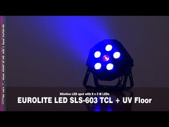 Eurolite Led Sls-603 Tcl + Uv Floor